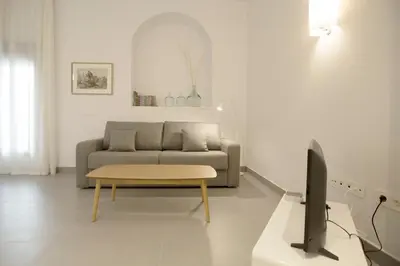 Zona de estar de Casas de Sevilla - Apartamento A Pie de Muralla - Centro Histórico