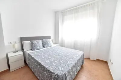 Cama o camas de una habitación en Amplio con Parking, Club y Piscina junto a Sevilla