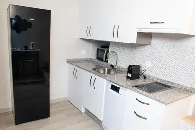 Una cocina o zona de cocina en Casa Rural Los Tablaos