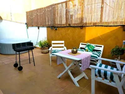 Un balcón o terraza de APARTAMENTOS FERNANDO III EL SANTO