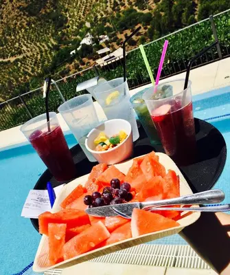Bebidas en Complejo Turístico La Garganta