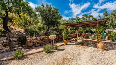 Jardín al aire libre en Villa Campito Antequera - La Higuera by Ruralidays