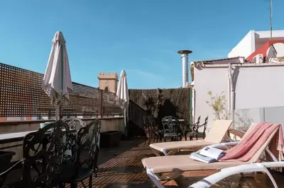 Plano de Apartamento con encanto en patio sevillano (202)