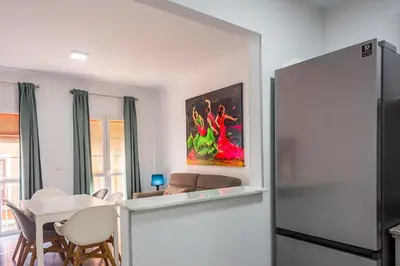 Una cocina o zona de cocina en Alohamundi Feria