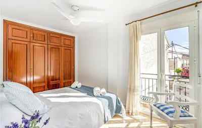 Cama o camas de una habitación en Stunning Air Conditioned House