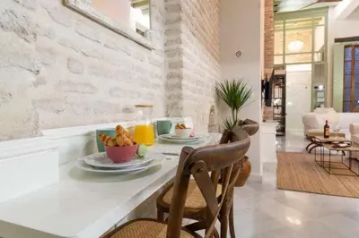 Zona de estar de Judería de Sevilla I - Luxury Apartments.