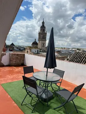 Un balcón o terraza de LA CASA MIRADOR DE ÉCIJA