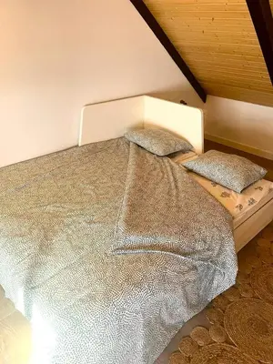 Cama o camas de una habitación en Precioso Apartamento céntrico con piscina