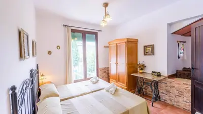 Cama o camas de una habitación en Arados Priego de Córdoba by Ruralidays