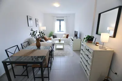 Zona de estar de RentalSevilla Clemente Hidalgo