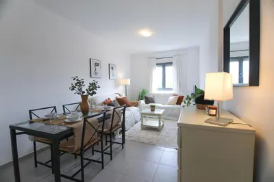 Zona de estar de RentalSevilla Clemente Hidalgo
