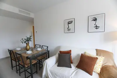 Zona de estar de RentalSevilla Clemente Hidalgo