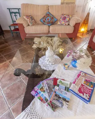 Zona de estar de Casa Rural La Ermita