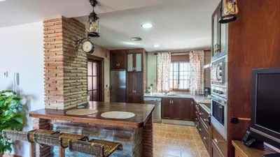 Una cocina o zona de cocina en Casa Cuatro Vientos Almogía by Ruralidays