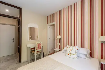 Cama o camas de una habitación en Colectia Hotel Santa Lucía