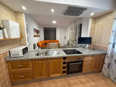 Una cocina o zona de cocina en ALOJAMIENTO Rural AVD SIERRA MÁGINA