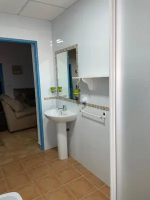 Un baño de La casa del olivo