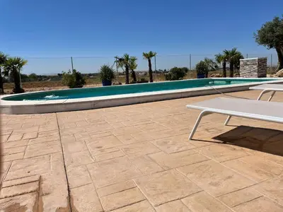 Piscina en o cerca de La casa del olivo