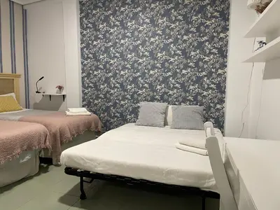 Cama o camas de una habitación en Habitación Privada Centro Histórico