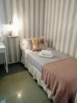 Cama o camas de una habitación en Habitación Privada Centro Histórico
