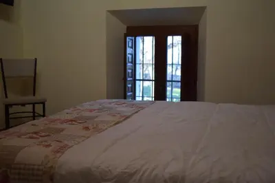 Cama o camas de una habitación en Hotel Rural El Refugio de Los Templarios