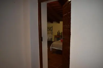 Cama o camas de una habitación en Hotel Rural El Refugio de Los Templarios