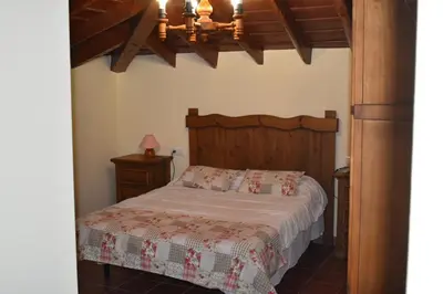 Cama o camas de una habitación en Hotel Rural El Refugio de Los Templarios