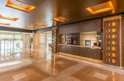 Una cocina o zona de cocina en Hotel Cordoba Center