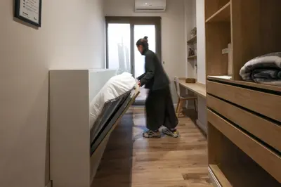 Cama o camas de una habitación en La Posada de San Miguel