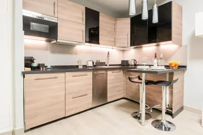 Una cocina o zona de cocina en Mia Suite. Center of Seville