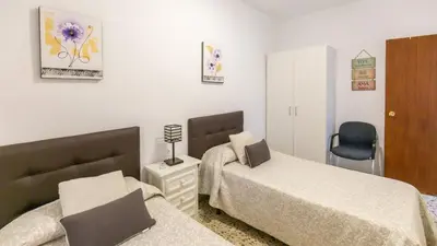 Cama o camas de una habitación en Casa Rural Casa Mama Encinarejo by Ruralidays