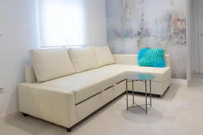 Zona de estar de Apartamento completo a 5 minutos estación tren.