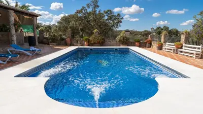 Piscina en o cerca de Casa Rural Obejuelo Torrecampo by Ruralidays