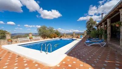 Piscina en o cerca de Casa Rural Obejuelo Torrecampo by Ruralidays