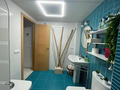 Un baño de El Callejón del Molino