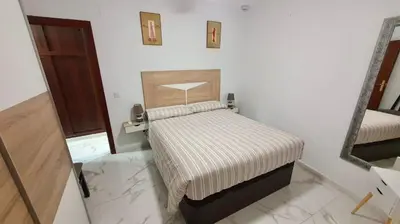 Cama o camas de una habitación en Cruchy Centro