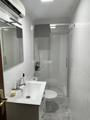 Un baño de El Mirador de Linarejos