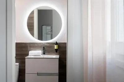 Un baño de Magno Apartments San Gil - Shared Jacuzzi