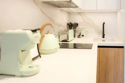 Una cocina o zona de cocina en Ático Exclusivo con terraza en Santa Catalina