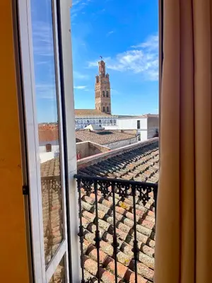 Un balcón o terraza de Hotel Mirador de Llerena