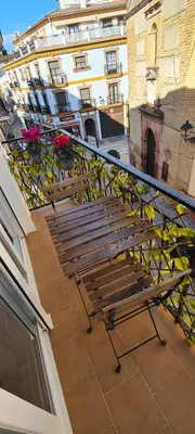 Un balcón o terraza de Cuadro de la Virgen - Vivienda Turistica