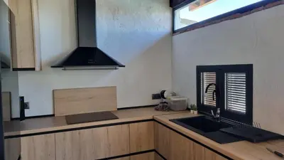Una cocina o zona de cocina en MIRADOR DE MARIA ROSA