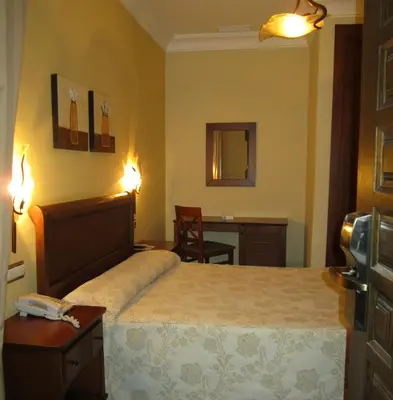 Cama o camas de una habitación en Coso Viejo