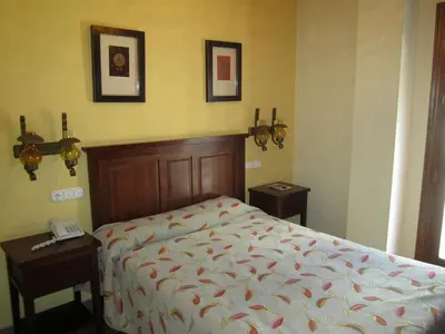 Cama o camas de una habitación en Coso Viejo