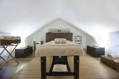 Cama o camas de una habitación en Hospes Las Casas del Rey de Baeza, a Member of Design Hotels