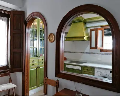 Una cocina o zona de cocina en Casa Rural Torre del Agua. Un lugar con encanto.