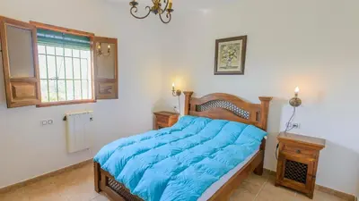 Cama o camas de una habitación en El Villar Rute by Ruralidays