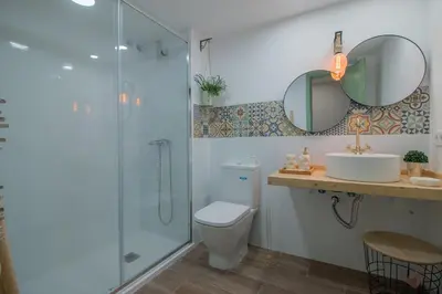 Un baño de Apartamento Centrico Isaura