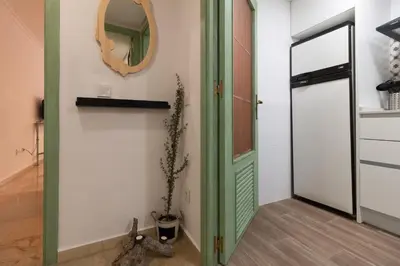 Una cocina o zona de cocina en Apartamento Centrico Isaura