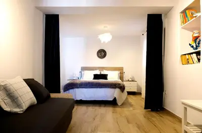 Cama o camas de una habitación en Lonja del Ribacillo, Casa Rural
